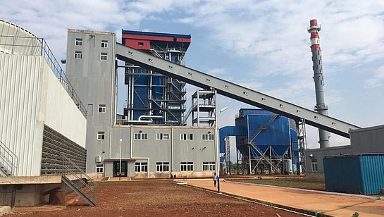 Torfkraftwerk Gishoma/Ruanda (2017).